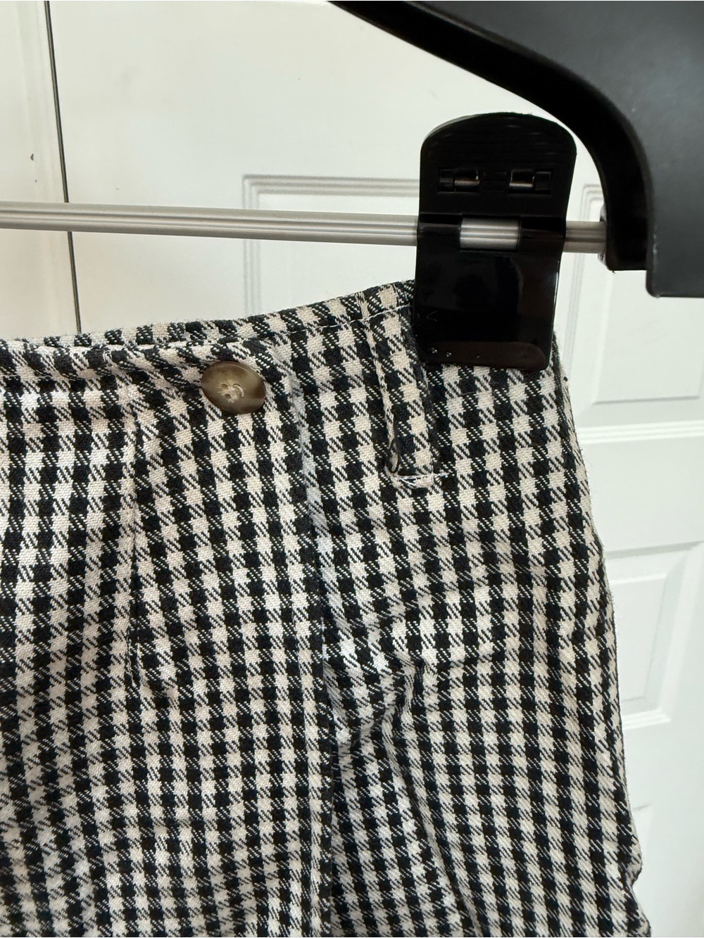 Rafaella Black & White Gingham Mini Skort - Picture 2 of 5